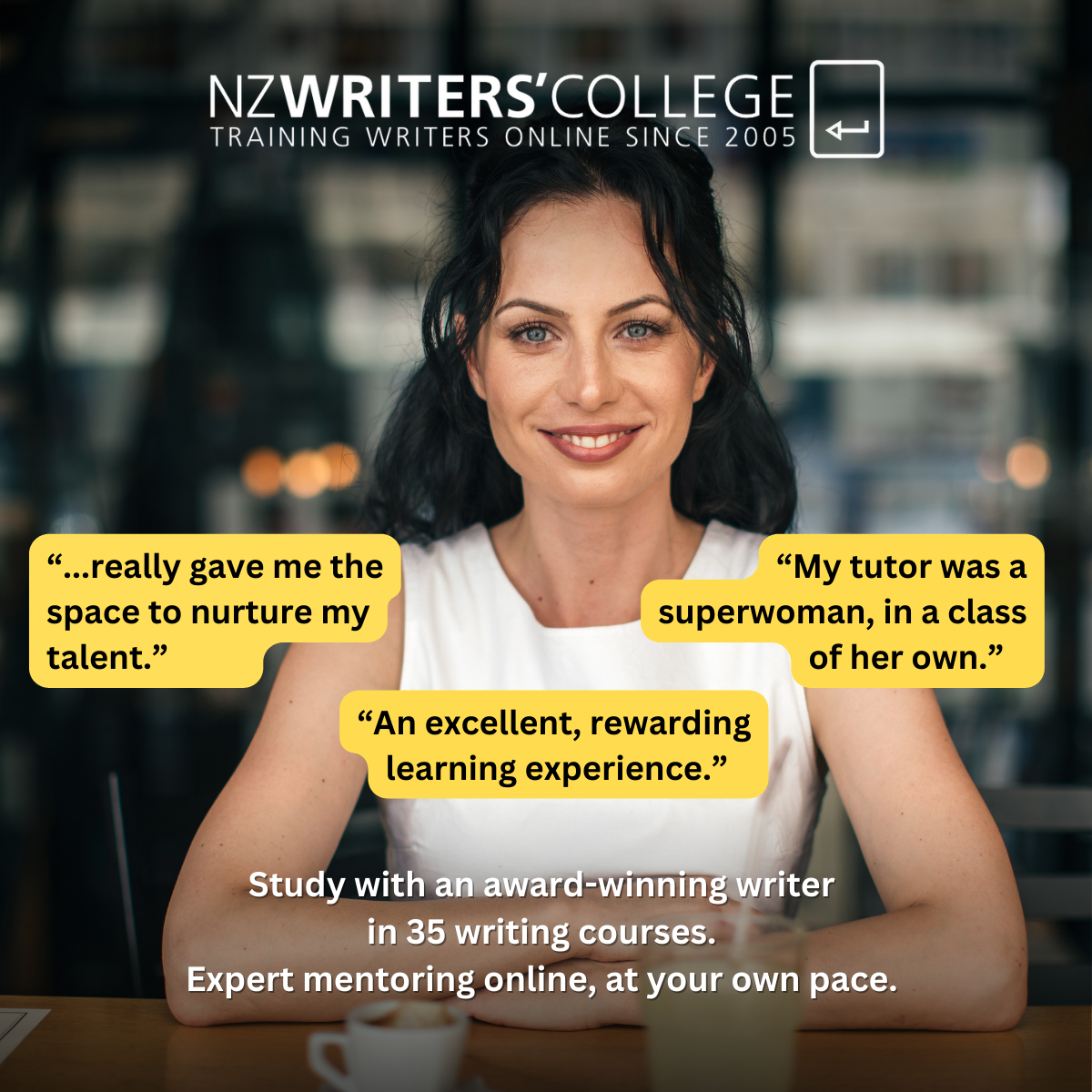 writing courses at NZ Writers' College